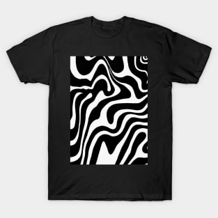 Abstract Liquid Swirl T-Shirt